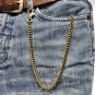 Pocket Watch Chain Albert Chain Bronze Curb Link Chain Swivel Lobster Clasp FC69