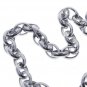 Stainless Steel Pocket Watch Chain Albert Chain Swivel Albert Clasp FCS74