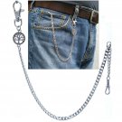 Silver Pocket Watch Chain Albert Chain Men Life Tree Fob Swivel Clasp ACF172 Silver Pocket Watch Chain Albert Chain Men Life Tree Fob Swivel Clasp ACF172
