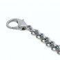 Silver Color Albert Chain Pocket Watch Chain Men Spiga Wheat Chain T Bar AC108N