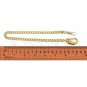 Gold Color Pocket Watch Chain Albert Chain with Big Lobster Clasp for Men FC12