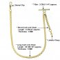 Albert Chain Gold Color Pocket Watch Chain for Men T Bar Lobster Swivel Clip A33