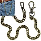 Pocket Watch Chain Albert Chain Men Curb Link Chain with Swivel Lobster Clasp 65