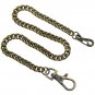 Pocket Watch Chain Albert Chain Men Curb Link Chain with Swivel Lobster Clasp 65