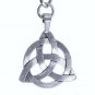 Albert Chain Silver Pocket Watch Chain Men Celtic Knot Fob T Bar Swivel Clasp