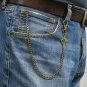 Bronze Pocket Watch Chain Albert Chain Men Dove and Cross Fob Swivel Clasp F176