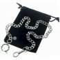 Stainless Steel Pocket Watch Chain Albert Chain Cuban Chain Swivel Clasp FCS86