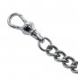 Albert Chain Silver Color Pocket Watch Chain for Men Vintage Key Fob T Bar AC54N