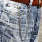 Stainless Steel Pocket Watch Chain Albert Chain Swivel Albert Clasp FCS85