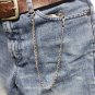 Stainless Steel Pocket Watch Chain Albert Chain Figaro Chain Swivel Clasp FCS98