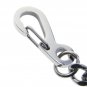 Stainless Steel Pocket Watch Chain Albert Chain Curb Link Chain Spring Clasp S91