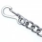 Pocket Watch Chain Albert Chain Silver Curb Link Chain Swivel Lobster Clasp FC67