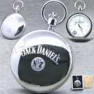 Pocket Watch Jack Daniels Old No. 7 Silver Tone Steel for Men 2006 Edition C31 Pocket Watch Jack Daniels Old No. 7 Silver Tone Steel for Men 2006 Edition C31