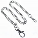 Stainless Steel Pocket Watch Chain Albert Chain Swivel Albert Clasp FCS88