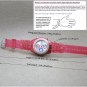 Multifunction Women Wristwatch Japan VD57 SII Chrono Movement Date Stones Bezel