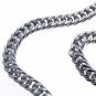 Stainless Steel Pocket Watch Chain Albert Chain Swivel Albert Clasp FCS79