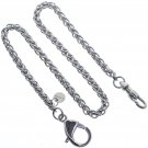 Stainless Steel Pocket Watch Chain Albert Chain Swivel Albert Clasp FCS71