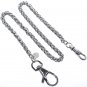 Stainless Steel Pocket Watch Chain Albert Chain Swivel Albert Clasp FCS72