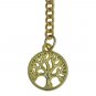 Albert Chain Gold Color Pocket Watch Chain Fob Chain T Bar Life Tree Fob AC103N
