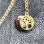 Albert Chain Gold Color Pocket Watch Chain Fob Chain T Bar Life Tree Fob AC103N