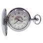 Memorial Silver UNION PACIFIC Locomotive Pocket Watch 47 MM with Date NIB C89