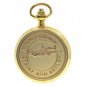 Gold Pocket Watch Set G FOR GEORGE Lancaster Bomber with Chain