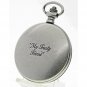 Captain James Cook Memorial Silver Color Pocket Watch Men Gift Set on Fob Chain