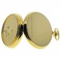 Alvis Presley TCB Memorial Gold Pocket Watch 53 MM Men Gift Set with Fob Chain C81