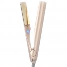 TYME Iron 2 in 1 Hair Straightening Curling Gold Plated Titanium