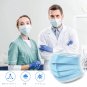 50pcs disposable medical dustproof face mask antivirus mask