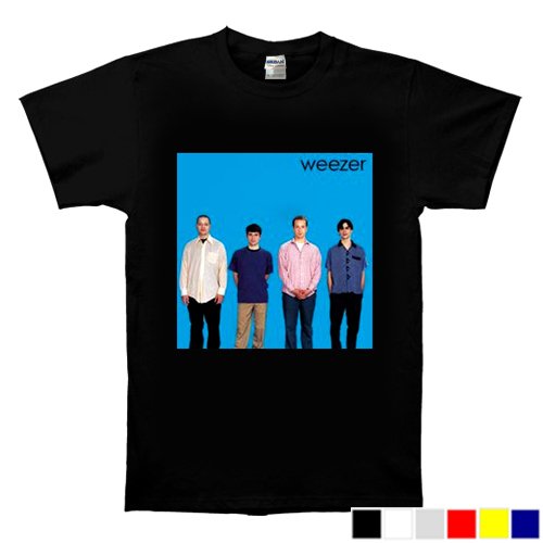Weezer - Weezer (Blue Album) Alternative Rock Band T-Shirt Tshirt Tee
