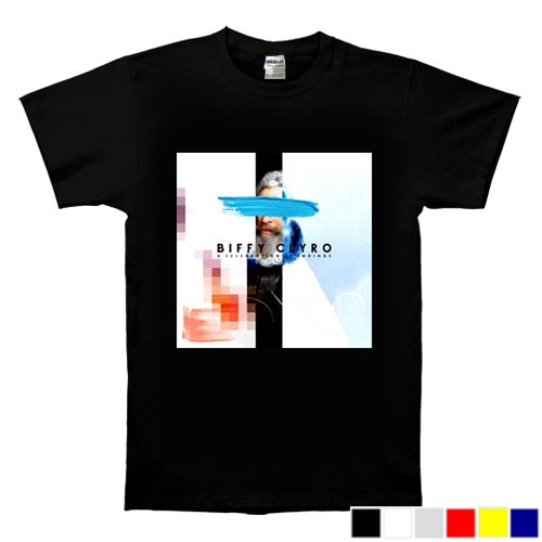 Maglietta Ufficiale Biffy Clyro Opposites Bianca - Rock Band Merch, Cotone, Taglie S-XXL