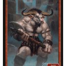 Limited Edition Minotaur Token for MTG ( Art by Matt Stawicki)