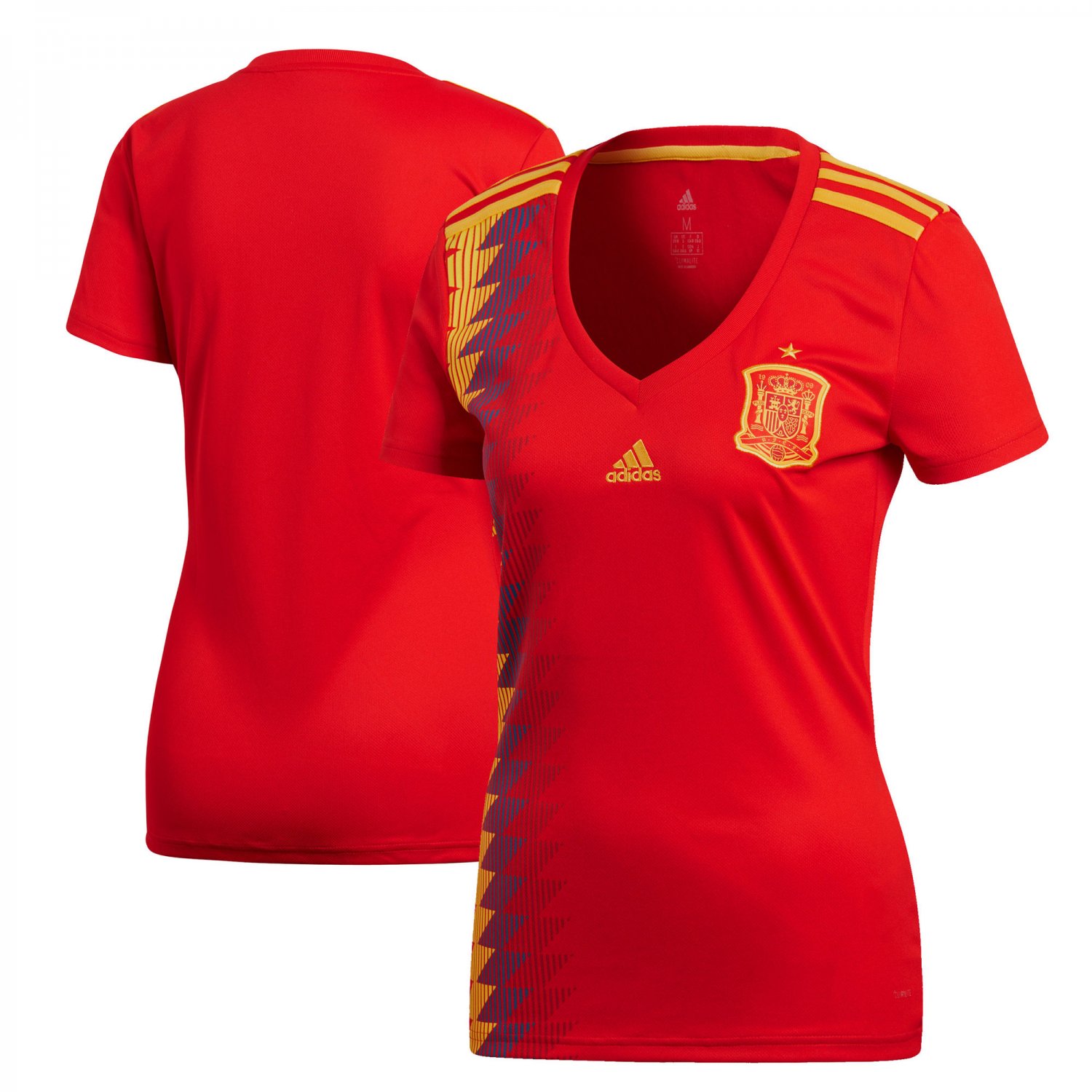 Women's Spain National Team 2018 Home Soccer Jersey - red