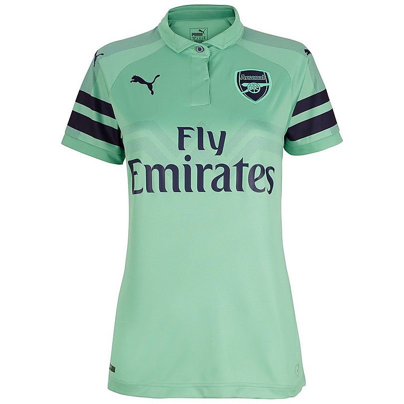  Arsenal Third women soccer JERSEY Blue 2019 2019 