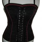 Ladies ❁ Tank Style ❁ Bustier ❁ TRIPP NYC ❁ BLACK/Maroon?Floral ❁SZ M ❁ EUC