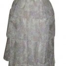 Ladies ❁ Vintage Beautiful Full Length Floral Print Dress SZ S/M ❁EUC