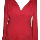 Ladies ❁ BKMGC ❁ Stretch Knit Fashion Top❁ Melon❁SZ XL ❁ NWT