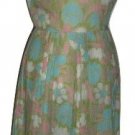 Ladies ❁ Vintage Floral Dress Lightweight Pleated Skirt ❁VGC