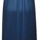 Vintage Union Made Blue Long Nylon Nightgown SZ Small EUC