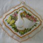1986 The Franklin Mint Le Cordon Bleu Mold Goose & Butterfly EUC