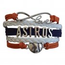 Houston Astros Bracelet, Houston Astros Jewelry and Perfect Baseball Fan Gift