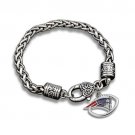 New England Patriots Bracelet, Patriots Jewelry & Womens Silver Charm Bracelet