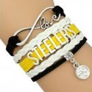 Pittsburgh Steelers Charm Bracelet - NFL Bracelet & Steelers Jewelry