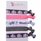 Cheer Hair Ties- Girls Cheer Hair Accessories- Cheerleading Elastics - Perfect G