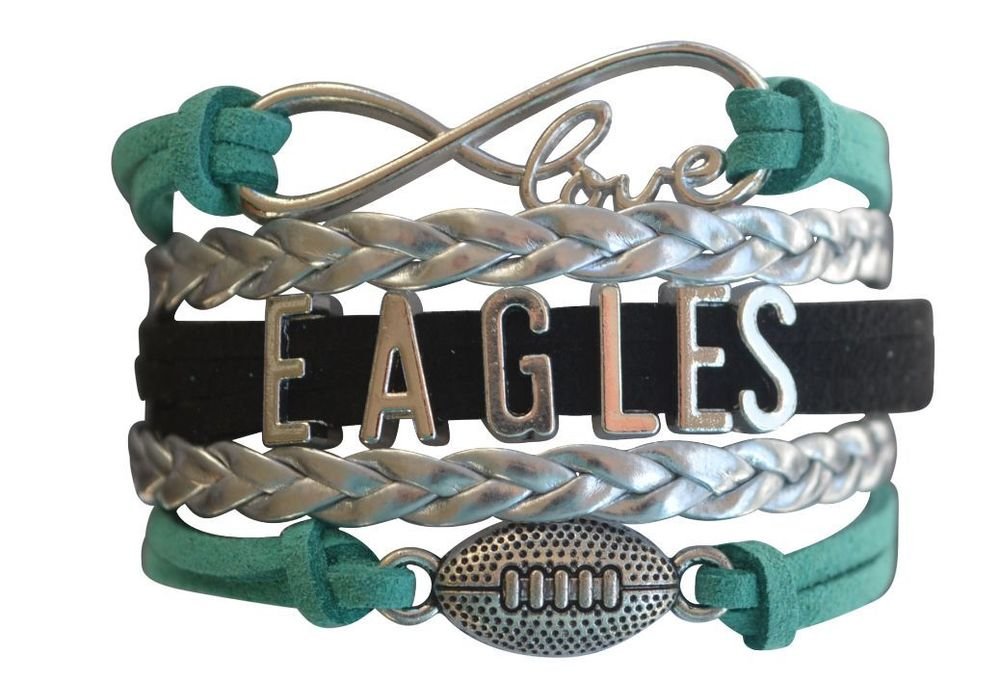 Philadelphia Eagle Bracelet Footba NFL Bracelet, Philadelphia Eagles