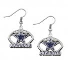 Dallas Cowboys Earrings,  Cowboys Jewelry,  Cowboys Gift, Football Earrings