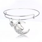 Grandma Bracelet, I Love You to the Moon and Back, Gift for Grandma, Jewelry