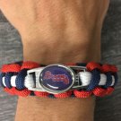 Atlanta Braves Paracord Bracelet, Atlanta Braves Jewelry, Baseball Bracelet, USA