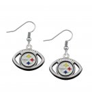 Pittsburgh Steelers Earrings, Steelers Jewelry, Steelers Gift, Football Earrings